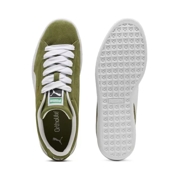 Čižmy PUMA SUEDE CLASSIC 399781_36 OLIVE GREEN/ OLIVOVO ZELENÁ/PUMA BIELA 