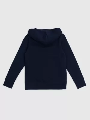 Detská mikina GAP PULLOVER LOGO HOODIE 849381-10 BLUE GALAXY