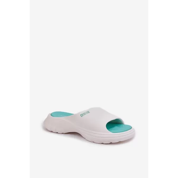  Dámske šľapky BIG STAR RR274A586 WHITE Big Star Shoes 