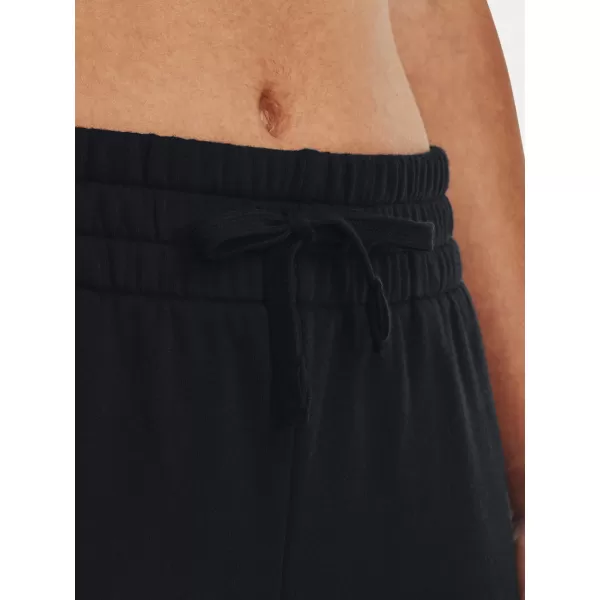  Dámske športové nohavice UNDER ARMOUR RIVAL FLC STRAIGHT PANT 1381847-001 ČIERNA 