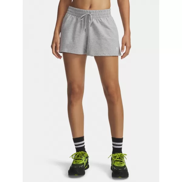  Dámske kraťasy UNDER ARMOUR UA SPORT TERRY SHORT 6011022-011 ŠEDÁ 