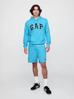 Pánska mikina GAP FRENCH TERRY PULLOVER LOGO HOODIE 868460-10 AQUARIUS