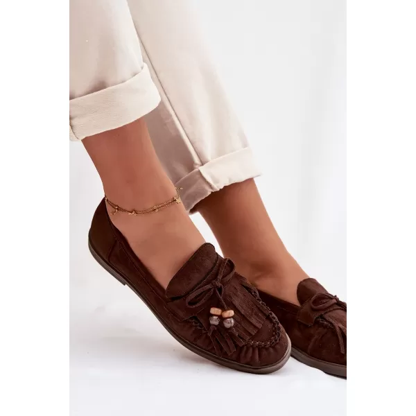  Dámske mokasíny BOTO TERESSA 41480 BROWN 