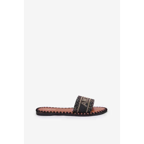  Dámske šľapky BOTO DORFEDI 36057 BLACK 