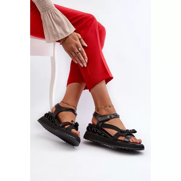  Dámske sandále D&A CR956 BLACK 