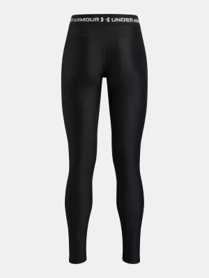 Dievčenské legíny UNDER ARMOUR HEATGEAR LEGGING 6009975-001 ČIERNA