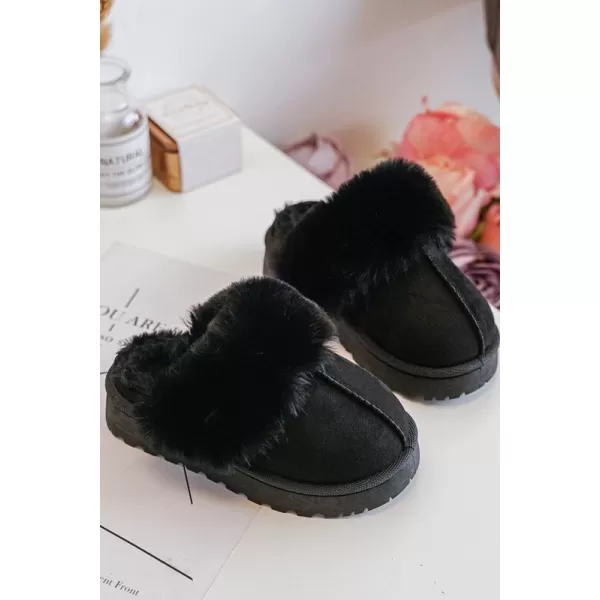  Detské šľapky BOTO BIRASTA 28473 BLACK 