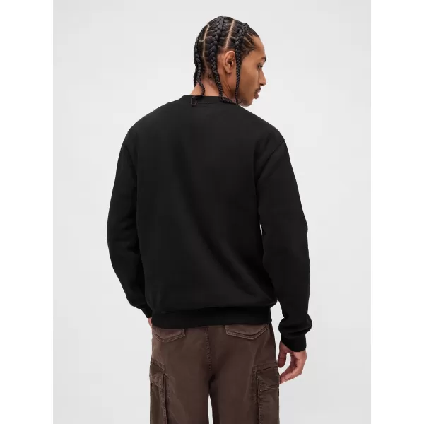  Pánska mikina GAP BRANNAN SWEATSHIRT 853549-02 TRUE BLACK 