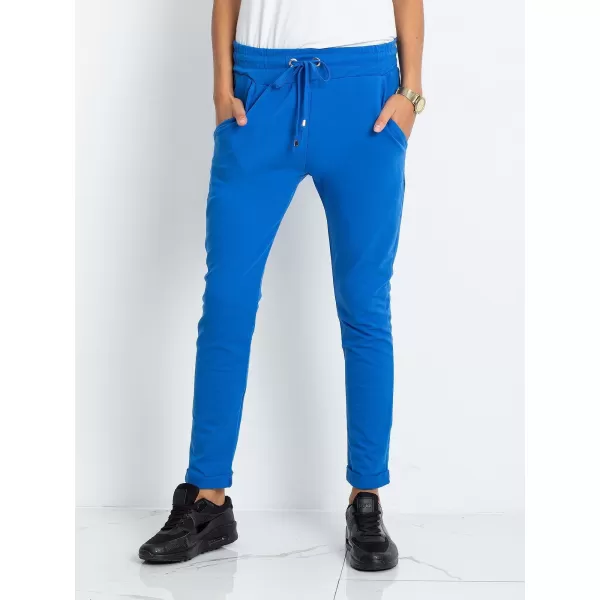  Dámske tepláky BASIC FEEL GOOD RV-DR-3698.06X DARK BLUE 