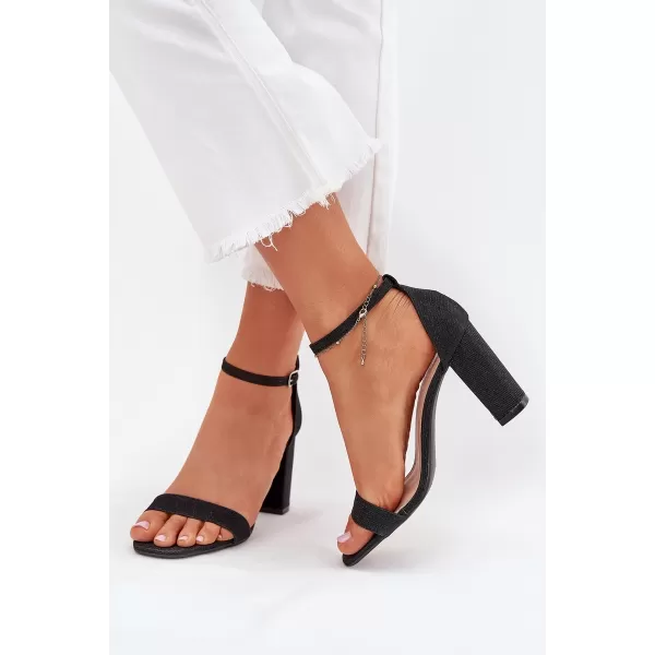  Dámske sandále BOTO KAVINA 38455 BLACK 