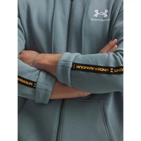  Pánska mikina UNDER ARMOUR UA ICON FLEECE FZ TAPING 1390298-587 MODRÁ 