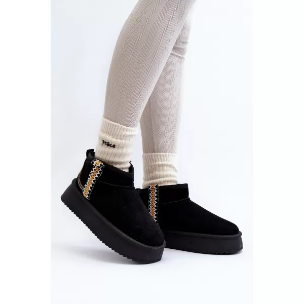  Dámske snehule BOTO UDRA 29605 BLACK 