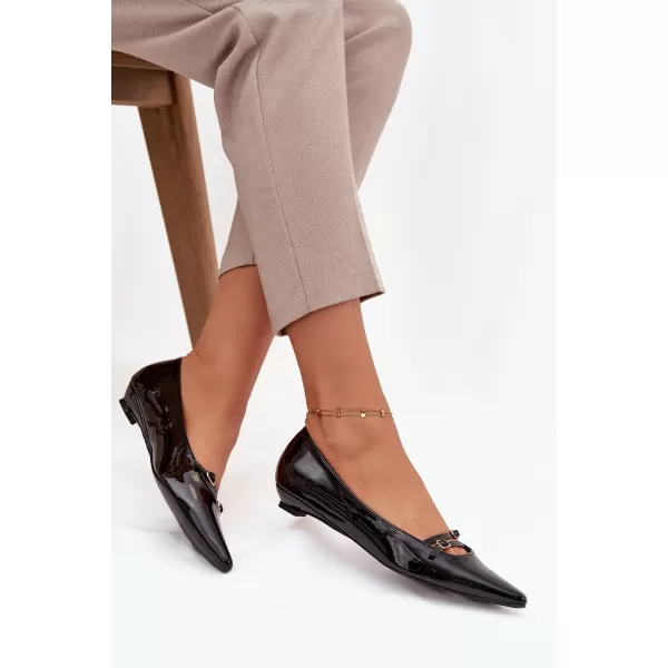  Dámske baleríny BOTO ZARELIA 40578 BLACK 