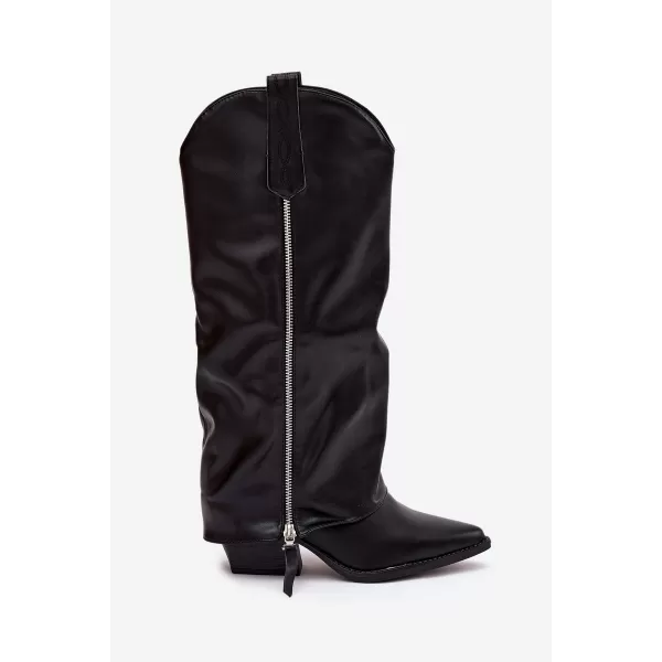  Dámske čižmy BOTO PALIRA 40676 BLACK 