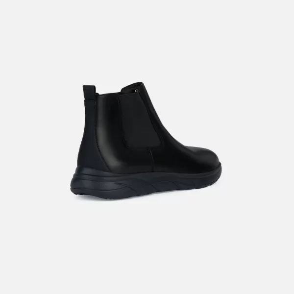  Pánske členkové čižmy GEOX PORTELLO G006545 ČIERNA 