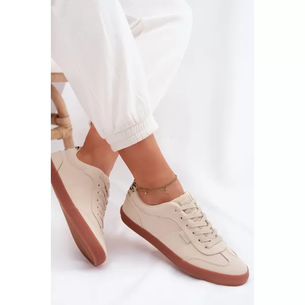  Dámske tenisky BIG STAR TT274358 BEIGE Big Star Shoes 