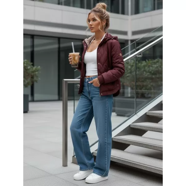  Dámska bunda DSTREET TY5615 FIALOVÁ 