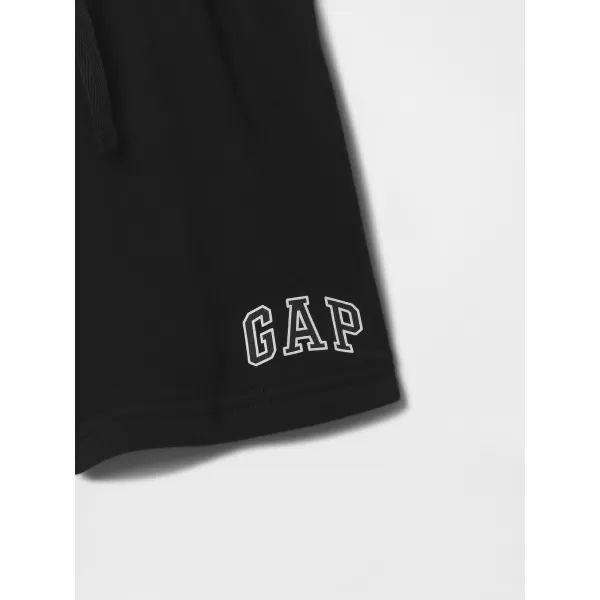  Detské kraťasy GAP LOGO SWEATSHORTS 725201-00 BLACK 