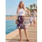 Dámska sukňa ALTISPORT HILLARI ČIERNA/BIELA