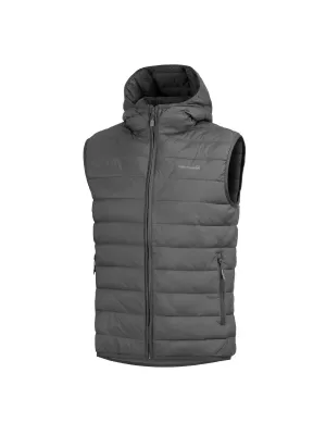 Vesta PENTAGON AURORA 2.0 PUFFER HOODED VEST K04011-2.0 ŠKVÁROVÁ ŠEDÁ