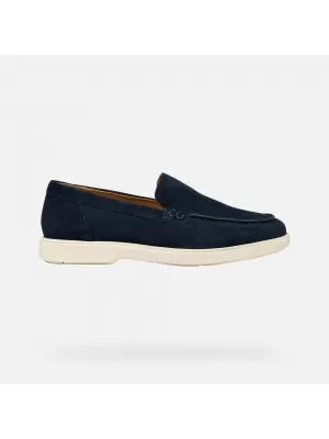 Pánske mokasíny GEOX SPHERICA EC17 G014395 TMAVO MODRÁ