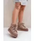 Dámske snehule D.FRANKLIN DFSH375003 TAUPE