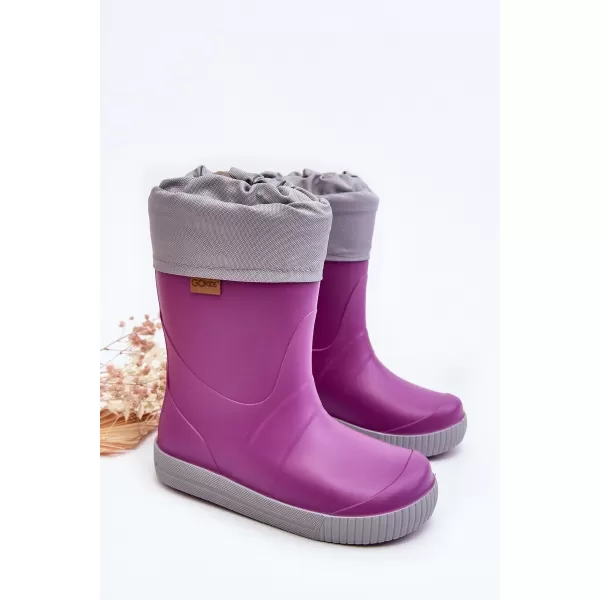  Detské topánky BOTO GOKIDS 981 28876 PLUMB GREY 