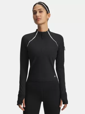 Dámske tričko UNDER ARMOUR UA VELOCITI PRO CW HALF ZIP 6004015-001 ČIERNA