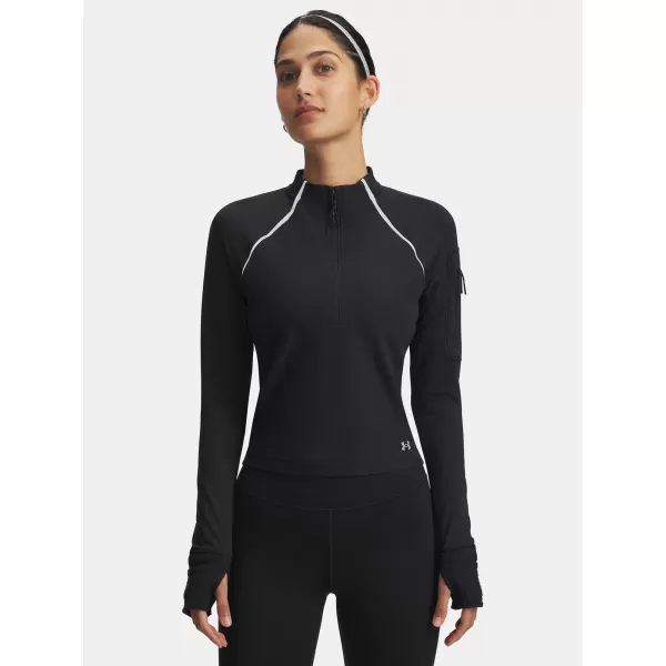  Dámske tričko UNDER ARMOUR UA VELOCITI PRO CW HALF ZIP 6004015-001 ČIERNA 