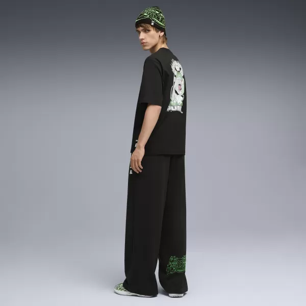  Pánske nohavice PUMA X RIPNDIP SWEATPANTS 632416-01 PUMA ČIERNA 