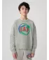 Detská mikina GAP LOGO SWEATSHIRT 406762-00 LIGHT HEATHER GREY