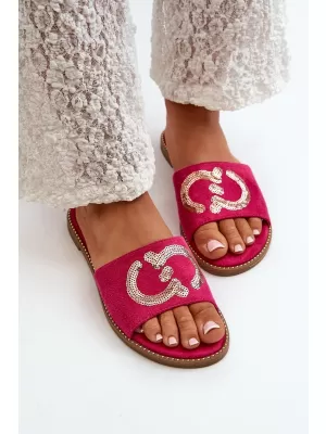 Dámske žabky S.BARSKI KV27-052 FUCHSIA