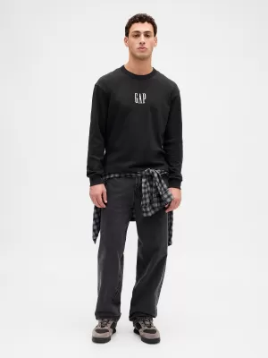 Pánske tričko GAP LONGSLEEVE TEE 838354-00 MOONLESS NIGHT