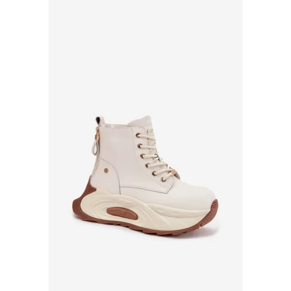  Dámske topánky GOE SS2N4300 BEIGE 
