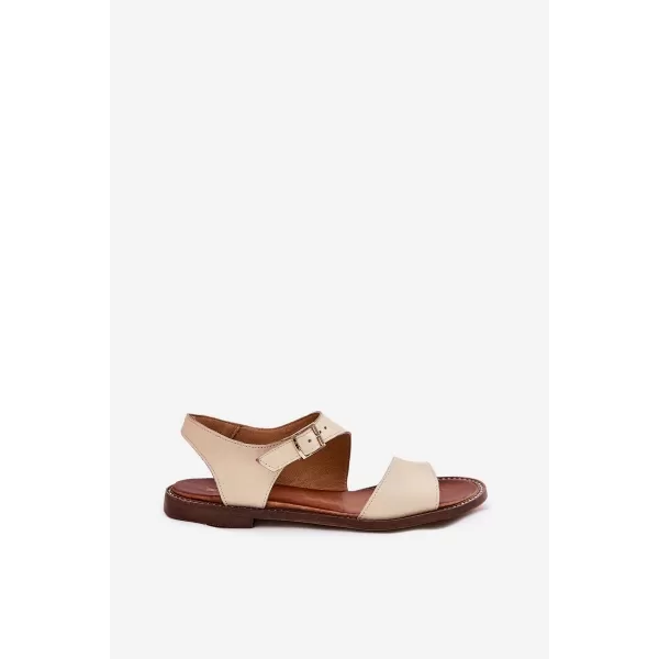  Dámske sandále ZAZOO 3014 BEIGE 