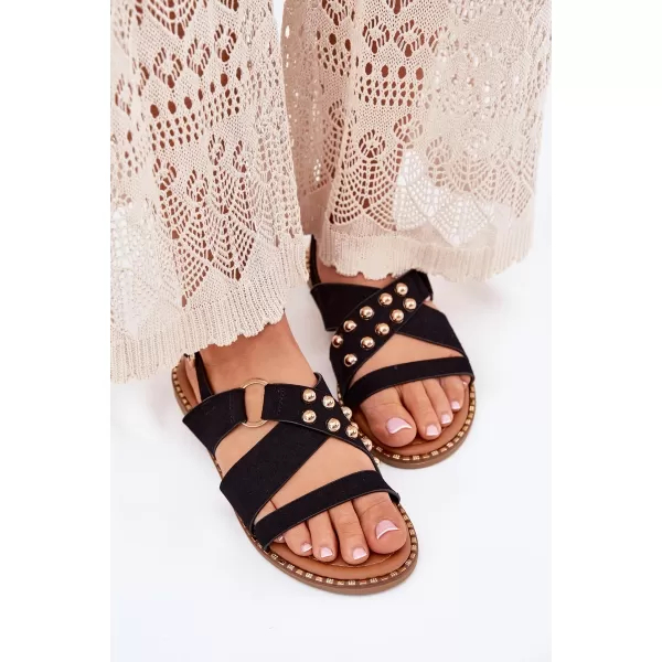  Dámske sandále BOTO ZANIRA 38208 BLACK 