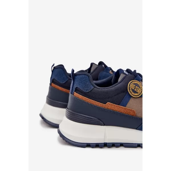 Pánske tenisky BIG STAR RR174279 BLUE Big Star Shoes 