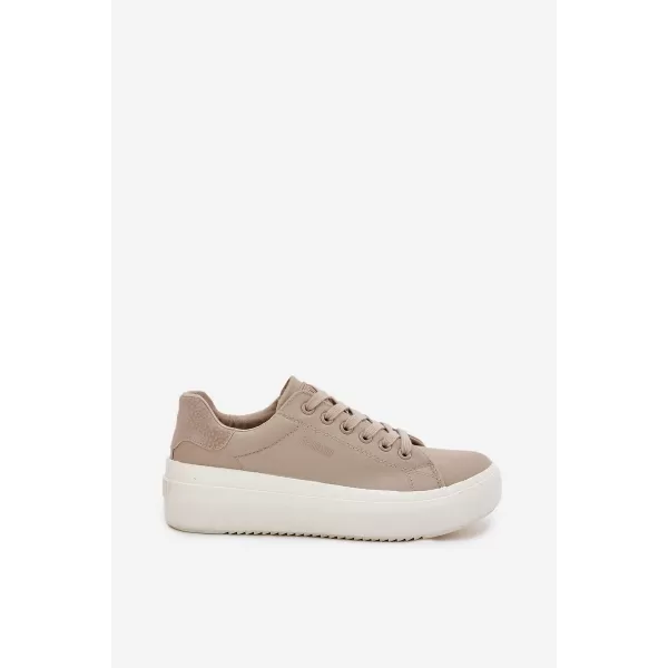  Dámske tenisky BIG STAR RR274465 BEIGE Big Star Shoes 