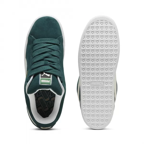  Topánky PUMA SUEDE XL 395205_21 DARK MYRTLE/WARM WHITE 