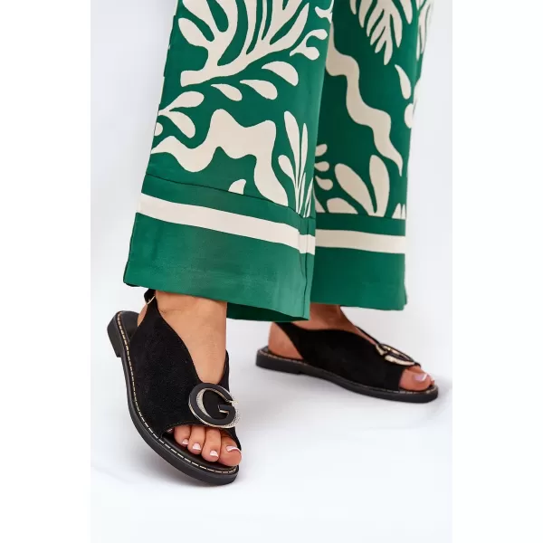  Dámske sandále BOTO KV27-053 35820 BLACK 