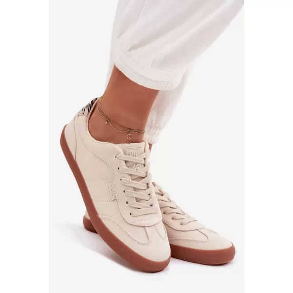 Dámske tenisky BIG STAR TT274358 BEIGE Big Star Shoes 