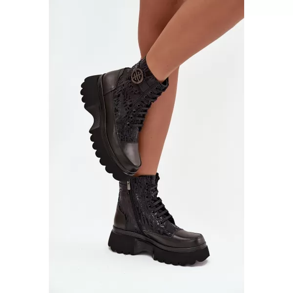  Dámske topánky ARTIKER 57C2273 BLACK 