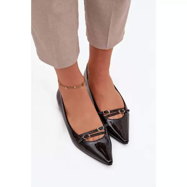  Dámske baleríny BOTO ZARELIA 40578 BLACK 