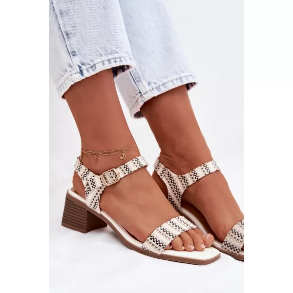  Dámske sandále BOTO SABELA 41688 WHITE 