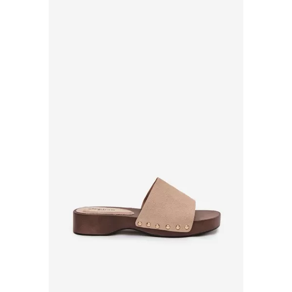  Dámske šľapky BOTO FERINNA 41222 KHAKI 