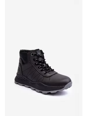 Detské zimné topánky BIG STAR MM374203 BLACK Big Star Shoes