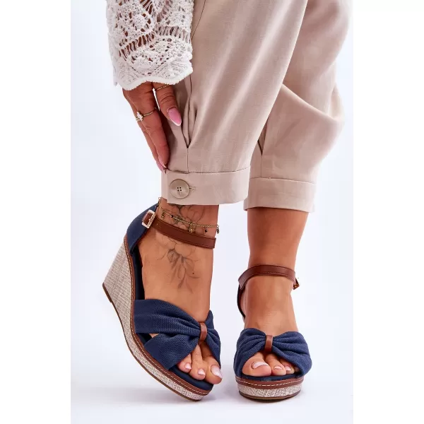  Dámske sandále BOTO DAPHNE 25416 NAVY 