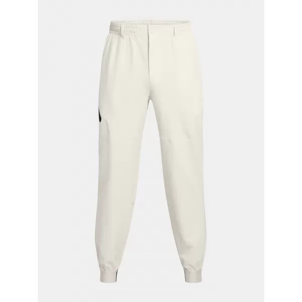  Pánske tepláky UNDER ARMOUR UNSTOPPABLE JOGGERS 1388823-110 BIELA 