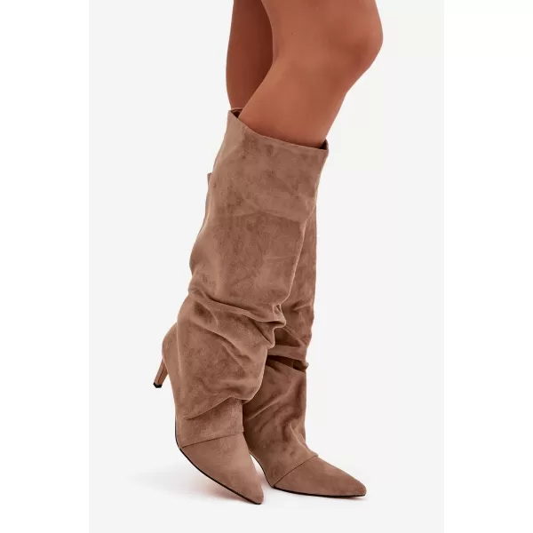  Dámske čižmy BOTO MAVELLA 40619 KHAKI 