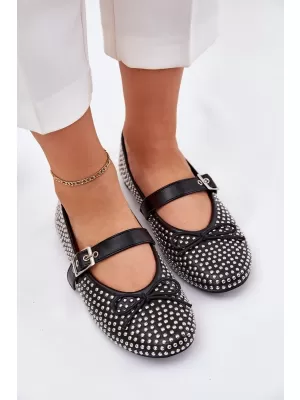 Dámske baleríny BOTO ZDIVISA 37884 BLACK